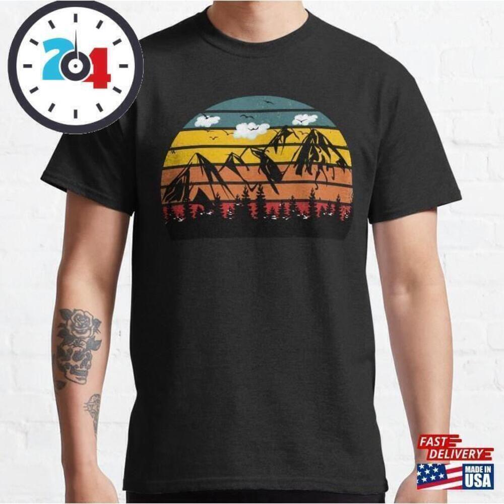 Mountain Lp Classic Retro Music Graphic Unisex T-Shirt